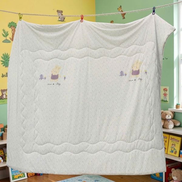 Mền Tản Nhiệt Ice Spandex Hoạt Hình Cho Bé Judy Drap