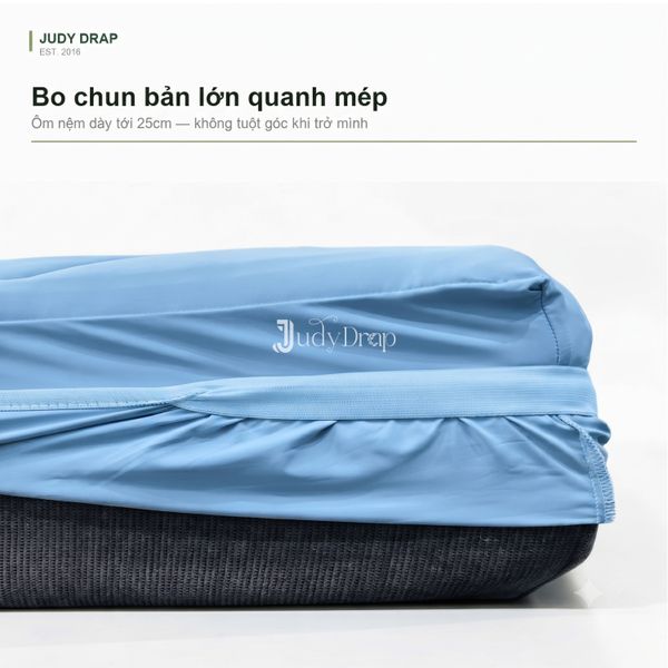 Bộ 4 Món Ga Gối Tản Nhiệt Họa Tiết Ice Spandex Tech 2.0 (không kèm mền)