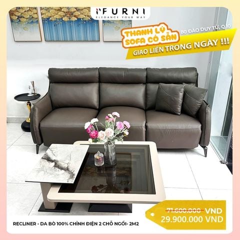 Sofa Băng Recliner Cannondale (Thanh Lý)