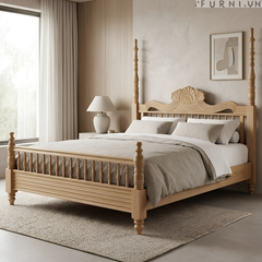 Giường ngủ Pau Indochine