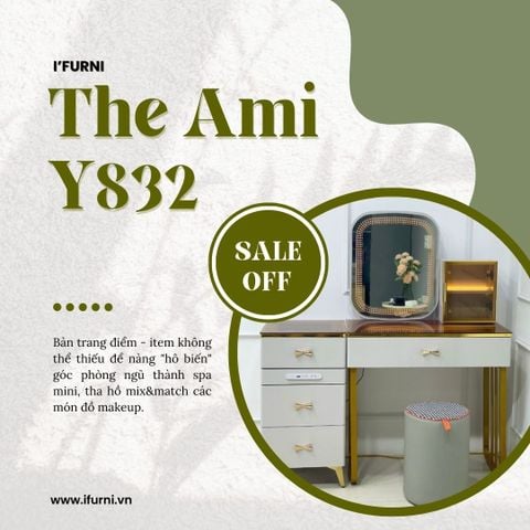 Bàn Trang Điểm The Ami Y832