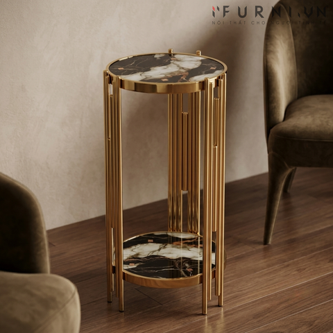 Console Narrow Luxe Gold