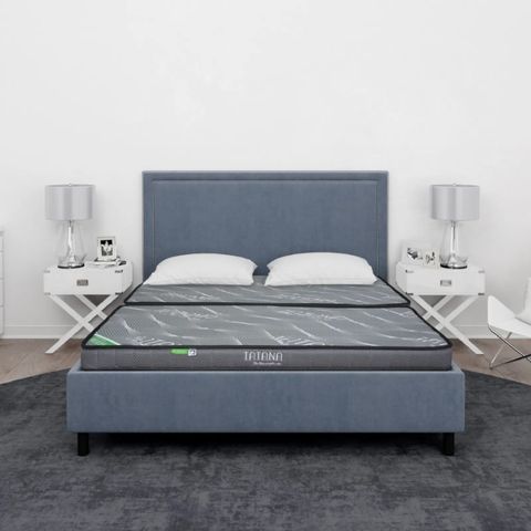 Nệm Cao Su Tổng Hợp Vải Gấm Lạnh Gấp 2-3 Tatana