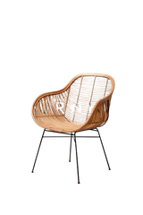 Ghế Nhựa Giả Vân Mây Rattan
