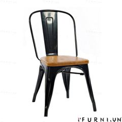 Ghế Tolix A - Nệm Gỗ
