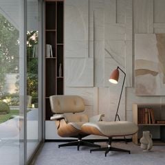 Ghế Eames Lounge & Ottoman