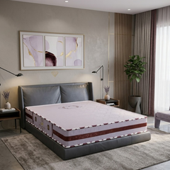 Nệm Lò Xo Túi Cao Su Gold 2 Viền
