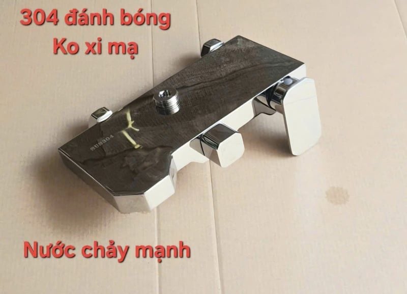 Sen Tắm Đánh Bóng Đúc Nguyên Khối Bát Dầy