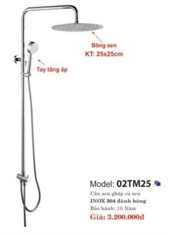 SEN CÂY DÙNG CHO MÁY NÓNG LẠNH TRỰC TIẾP 02TM25