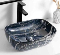LAVABO MÀU ĐẶT BÀN HÌNH CHỮ NHẬT