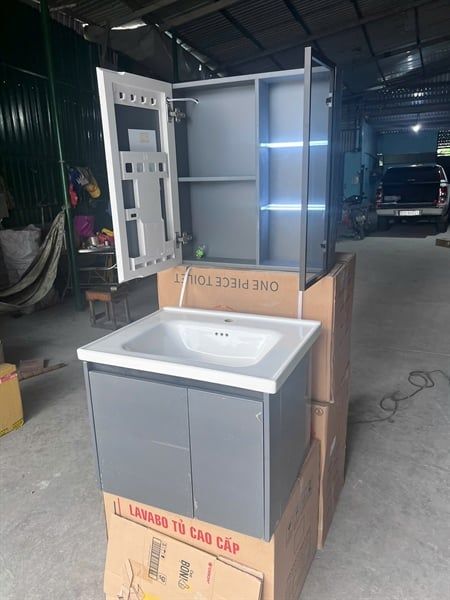Tủ Nhựa PVC led sấy kt60 0037