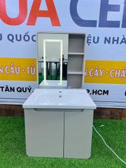 TỦ LAVABO KÍCH THƯỚC 60x50 - TUPVC3-60 TRẮNG