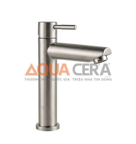 VÒI LAVABO (LẠNH ) 222B - INOX304 MỜ