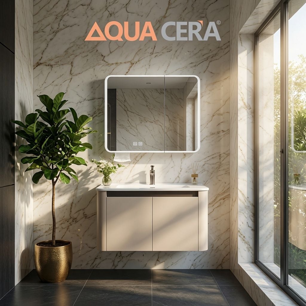 TỦ LAVABO KÍCH THƯỚC 80x50 - TUA3802-80