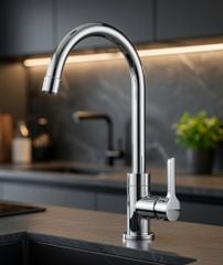 VÒI RỬA CHÉN (LẠNH) - 411B- INOX304 ĐÁNH BÓNG