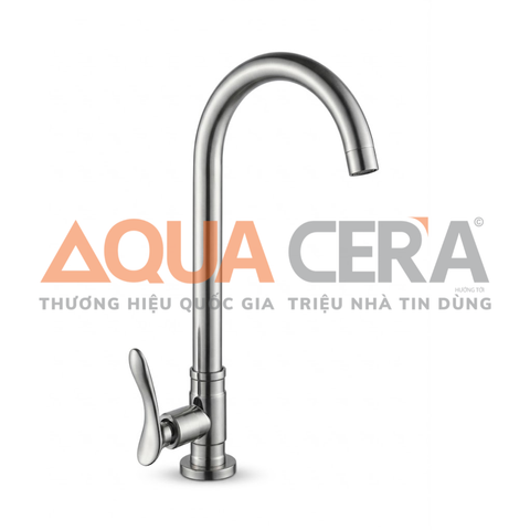 VÒI RỬA CHÉN (LẠNH) - 418B - INOX304 ĐÁNH BÓNG