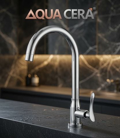 VÒI RỬA CHÉN (LẠNH) - 424B- INOX304 ĐÁNH BÓNG