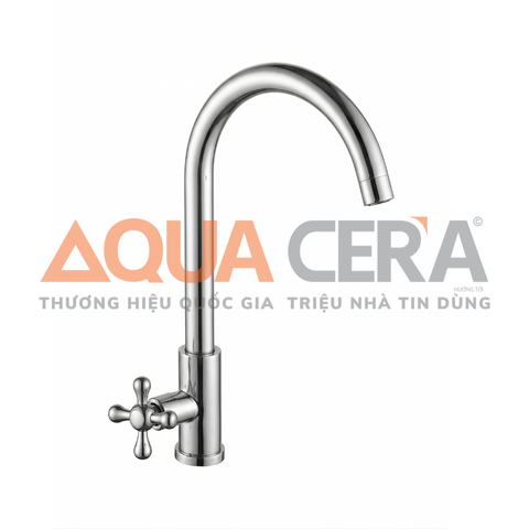 VÒI RỬA CHÉN (LẠNH) - 456B - INOX304 ĐÁNH BÓNG