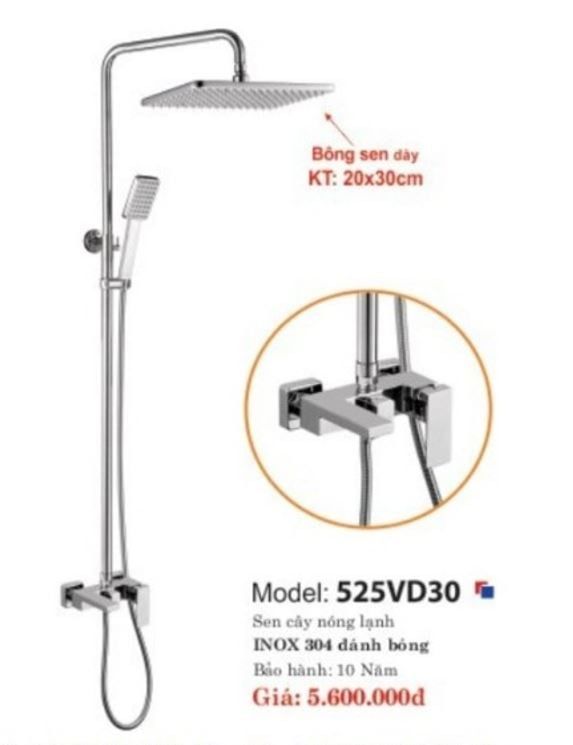 SEN CÂY NÓNG LẠNH CAO CẤP 525VD30