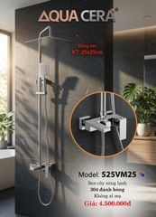 SEN CÂY NÓNG LẠNH INOX 304 ĐÁNH BÓNG 525VM25