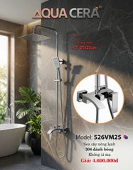 SEN CÂY NÓNG LẠNH INOX 304 ĐÁNH BÓNG 526VM25
