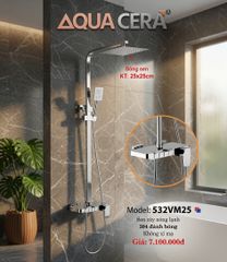 SEN CÂY NÓNG LẠNH INOX 304 ĐÁNH BÓNG 532VM25