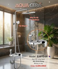SEN CÂY NÓNG LẠNH INOX 304 ĐÁNH BÓNG 535TD20