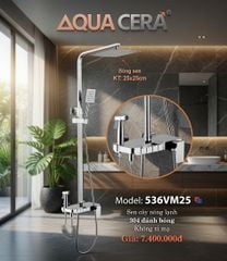 SEN CÂY NÓNG LẠNH INOX 304 ĐÁNH BÓNG 536VM25