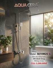 SEN CÂY NÓNG LẠNH INOX 304 ĐÁNH BÓNG 561VM25
