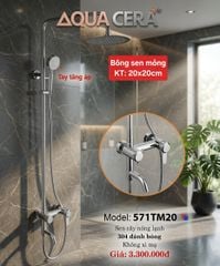 SEN CÂY NÓNG LẠNH INOX 304 ĐÁNH BÓNG 571TM20