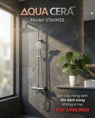 SEN CÂY NÓNG LẠNH INOX 304 ĐÁNH BÓNG 576VM25