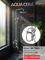 SEN CÂY NÓNG LẠNH INOX 304 ĐÁNH BÓNG 581TD20