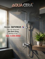 SEN CÂY NÓNG LẠNH INOX 304 ĐÁNH BÓNG 587VM25