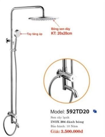 SEN CÂY LẠNH CAO CẤP 592TD20