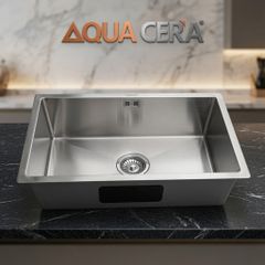 CHẬU RỬA CHÉN 1 HỘC INOX 304 - KÍCH THƯỚC 50X45