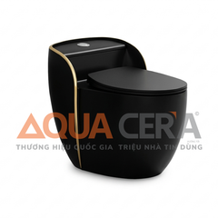 BỒN CẦU TRỨNG - 6999 Black