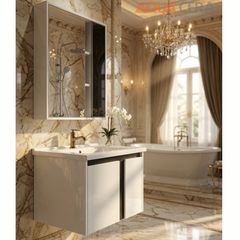 TỦ LAVABO KÍCH THƯỚC 80x50 –TUP7104-80