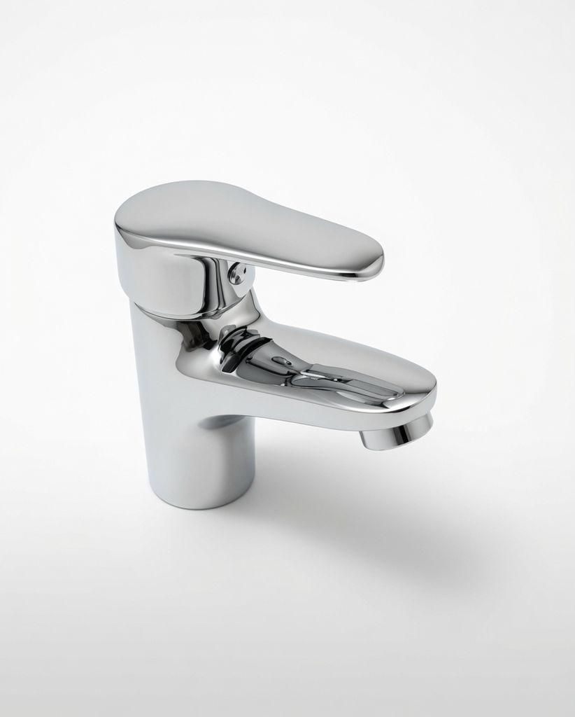 VÒI LAVABO (NÓNG - LẠNH ) INOX ĐÁNH BÓNG 304- 732B
