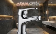 VÒI LAVABO (NÓNG - LẠNH )INOX ĐÁNH BÓNG 304 - 738B