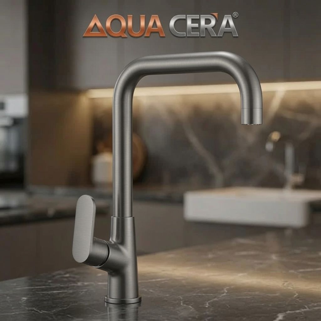 VÒI RỬA CHÉN (LẠNH) ĐỒNG THAU MẠ - 7390B