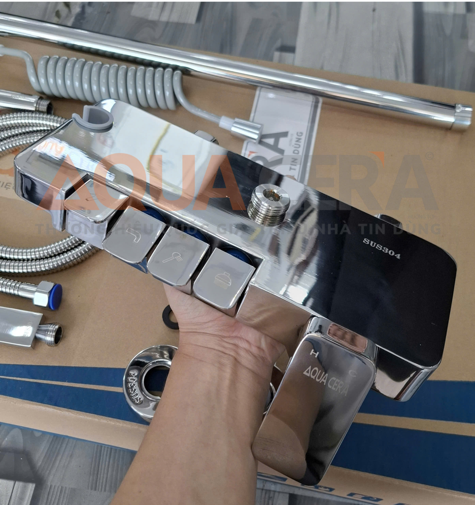 SEN CÂY NÓNG LẠNH INOX 304 ĐÁNH BÓNG 536VD30