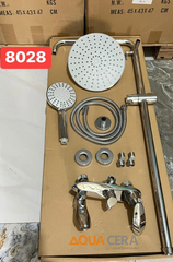 SEN CÂY NÓNG LẠNH CAO CẤP ĐỒNG THAU MẠ CROM 8028