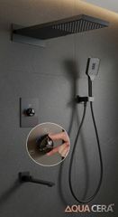 SEN ÂM TƯỜNG NÓNG LẠNH ĐỒNG THAU MẠ VÀNG 8114D