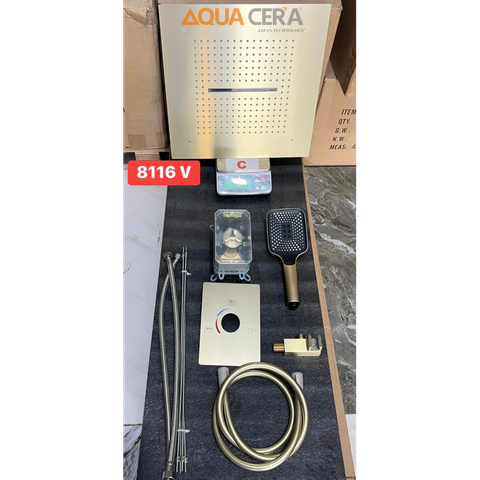 SEN ÂM TƯỜNG NÓNG LẠNH MẠ VÀNG 8116V