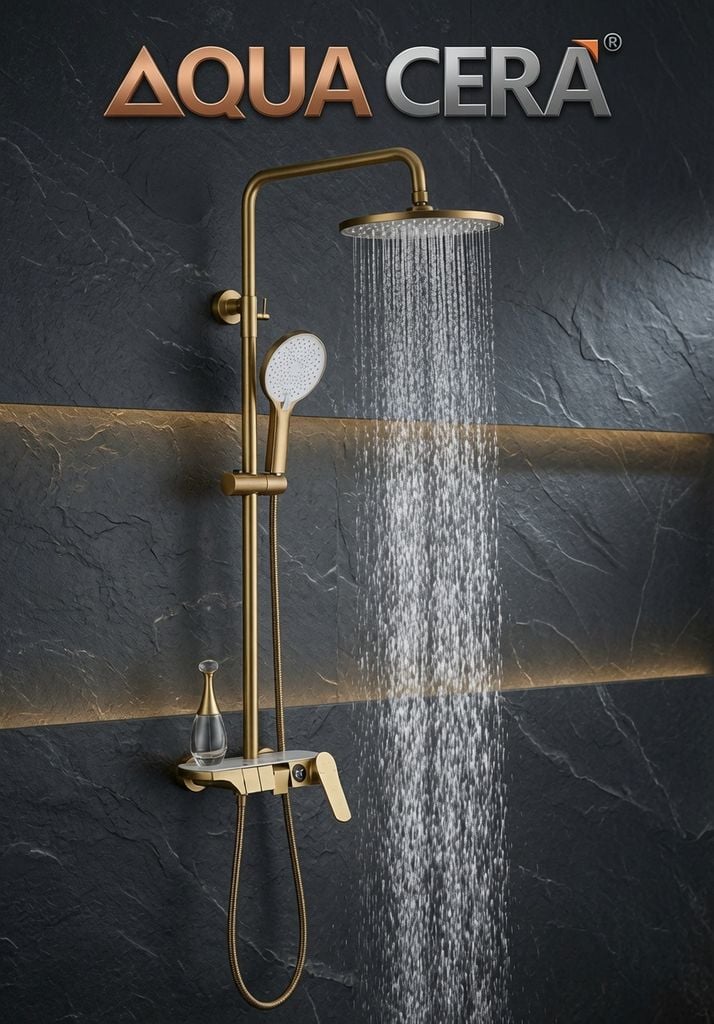 SEN CÂY NÓNG LẠNH ĐỒNG THAU MK 8277B
