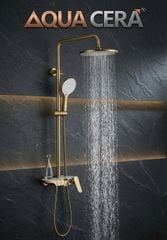 SEN CÂY NÓNG LẠNH ĐỒNG THAU MK 8277B
