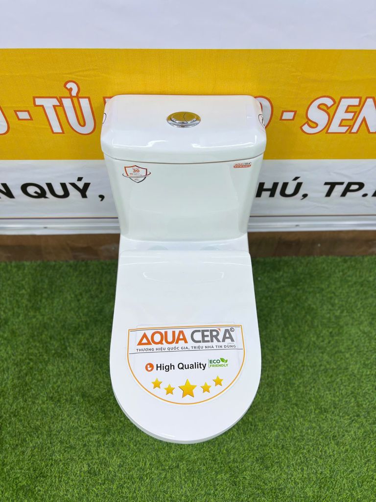BỒN CẦU LIỀN KHỐI TRẮNG 828