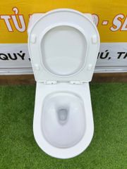 BỒN CẦU LIỀN KHỐI TRẮNG 828