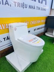 BỒN CẦU LIỀN KHỐI TRẮNG 909