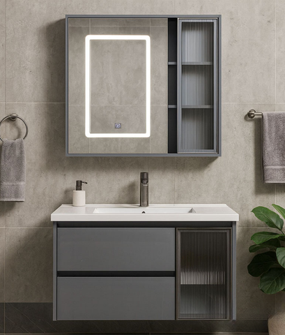 TỦ LAVABO KÍCH THƯỚC 80x50 - 955